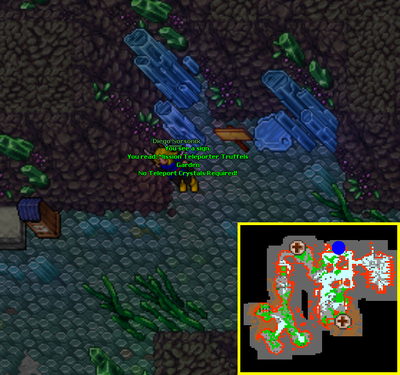 Tibia Warzone 1 Bigfoot's Burden Quest Deathstrike 